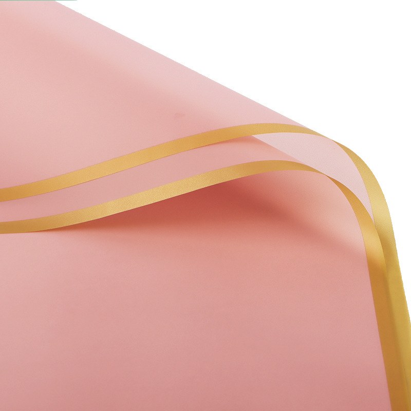 Picture of Cello Sheets 57cm x 70cm Pink/ Gold 100pcs